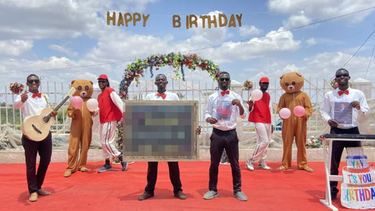 Video di auguri dall'Africa