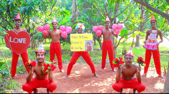 Video di auguri dall'Africa