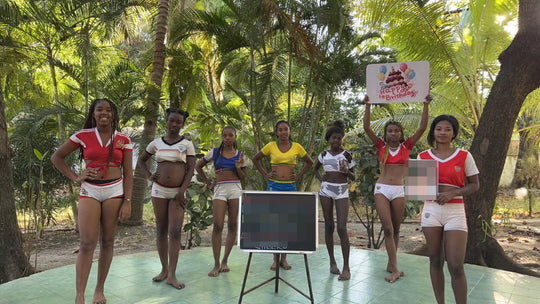 Video di auguri da ragazze africane