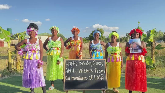 Video di auguri dall'Africa