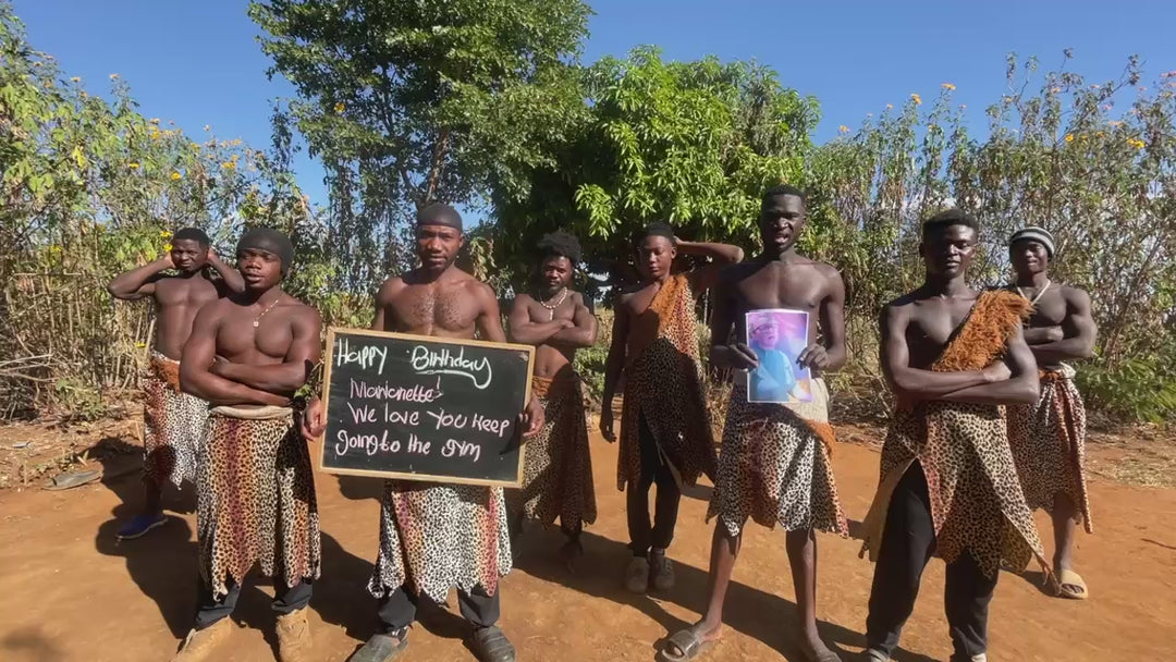 Video di auguri dall'Africa