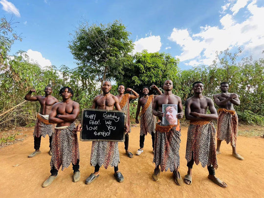 Video di auguri dall'Africa